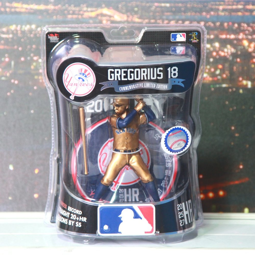 Didi Gregorius 6" Baseball Figurine by Imports Dragon as a New York Yankee